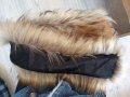 Кафява Най-дълъг косъм Пухена яка Еко косъм. 72 см., 80 см. Пух за качулка Дълъг , снимка 2