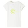 Детска тениска, екрю, 104(SKU:11180