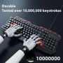 Пълноразмерна кабелна геймърска клавиатура UK layout Anti-ghosting , снимка 2