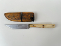 Стар нож с кокалена дръжка и кания. №2211, снимка 2