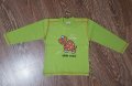Зелена блузка с костенурка 98см-5лв+подарък, снимка 2