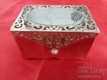 Красива Метална Кутия за Бижута, снимка 1