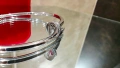 CARTIER Nail Juste un Clou Silver Small Thin Diamonds Гривна Пирон, снимка 4
