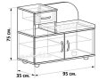 Антре,шкаф за обувки(код-1590), снимка 5