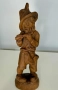Винтидж фигурка дърворезба, снимка 7