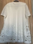 Уникална блуза бяла, цялата от бродерия - 2XL, снимка 3