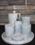 Луксозен сет за баня от мрамор, снимка 1 - Други стоки за дома - 38314732