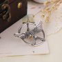 Брошка от филма Игрите на глада 3 Сойка присмехулка Hunger Games Mockingjay, снимка 4