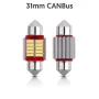 Изключително Mощни CANBus LED крушки тип Festoon - 31mm, 36mm, 39mm, 41mm, снимка 5