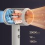 професионален сешоар ZHIBAI с йони,2 температурни режима, 1 дифузер и 1 накрайник за стилизиране,, снимка 7