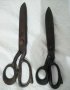 Антични големи шевни ножици GERLACH Полша 1930-те