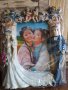НОВО! Красива статуетка-3D рамка Младоженци, снимка 1 - Статуетки - 28493948