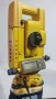 Тотална станция Topcon GTS-300 в комплект с тринога, щок и призма, снимка 1
