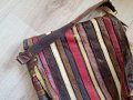 Чанта от естествена кожа patchwork milticolour, снимка 4