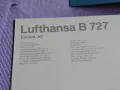 Картички самолети на Луфтханза нови винтидж 150х105мм В 737-В 727-А 380, снимка 11