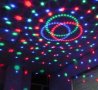 Светеща диско топка (светлинно шоу) и музика в едно , снимка 4