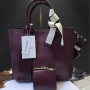 Елегантна бордо чанта 2 в 1 – стил и удобство за всяка жена, снимка 2