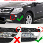 Пълен комплект дневни светлини DRL LED Mercedes W164 ML 2006-2009., снимка 4