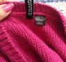 Розов памучен пуловер "Divided" by H&M / голям размер , снимка 3