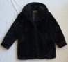 Дамско черно палто, снимка 1 - Палта, манта - 43164688