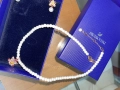 Колие и обеци Swarovski, снимка 5