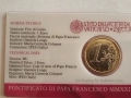 Ватикан 1 евро 2023 – Coin Card (BU / Fior di Conio), снимка 2