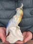 порцеланова птица - папагал на фабрика Изида, снимка 4
