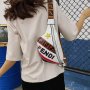Луксозна кожена чанта/чантичка за кръст/талия и през рамо Fendi Фенди, снимка 9