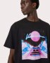 VALENTINO Virtual Runner Car Logo Print Мъжка Тениска size S, снимка 1