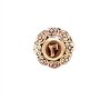 Златен дамски пръстен 4,86гр. размер:54 14кр. проба:585 модел:21727-1, снимка 1