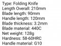 Ganzo Firebird FBknife G727M - 440C стомана и G10 , снимка 11