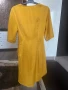 Елегантна жълта рокля, снимка 2