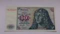 Отлична банкнота от 10 марки 1977 година - Западна Германия, снимка 2