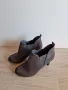 Clarks нови кафяви боти от естествена кожа 39.5 номер, снимка 4