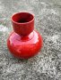 Италианска ваза Citano от червен порцелан, снимка 1 - Антикварни и старинни предмети - 43593913