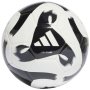 Футболна топка ADIDAS tiro club Replica, Бяло-черна, Размер 5 , снимка 1 - Футбол - 43883302