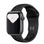 APPLE WATCH NIKE SPACE GRAY CASE/ANTHRACITE BLACK SPORT BAND 40MM SERIES 5, снимка 1 - Apple iPhone - 26666459