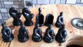 Пластмасови фигури за шах имат забележки и липси, на бялите липсва царя и на една пешка няма глава, , снимка 5