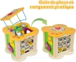 Дървен занимателен куб Montessori - 6 в 1, снимка 8