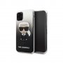 Дизайнерски противоударен кейс Karl Lagerfeld KLHCN65TRDFKBK за iPhone 11 Pro Max, снимка 1 - Калъфи, кейсове - 28978749