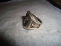 ТУРСКИ МОДЕН ПРЪСТЕН с ТУГРА БЛАГОРОДНА НЕРЪЖДАЕМА СТОМАНА 27557, снимка 7