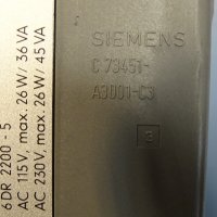 Модул електронен Siemens Sipart D 22, Siemens C73451-A3001-C3, снимка 5 - Резервни части за машини - 35058731