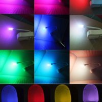 Нощна лампа за тоалетна чиния ToiLight, 9 режима за цвят, снимка 10 - Други стоки за дома - 28517247