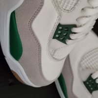 Nike Air Jordan 4 Retro Pine Green Original Нови Оригинални Мъжки Обувки Кецове Маратонки Размер 44 , снимка 6 - Кецове - 40328259
