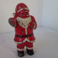 дядо Мраз запалка, дядо Коледа, фигура статуетка антика, снимка 3 - Статуетки - 38976582