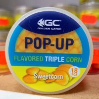 Силиконова царевица в дип GC Pop-Up Triple Flavored, снимка 6 - Стръв и захранки - 37861096
