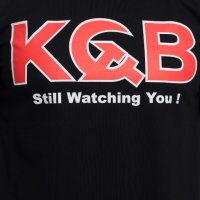 Нова мъжка тениска с трансферен печат KGB, Комитетът за държавна сигурност, снимка 2 - Тениски - 29038848