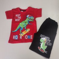 Комплекти за момче с динозавър , снимка 2 - Детски комплекти - 37040857