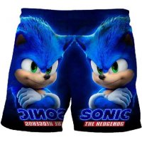 Соник Sonic детски шорти къси панталони панталон тениска , снимка 2 - Детски къси панталони - 37222241