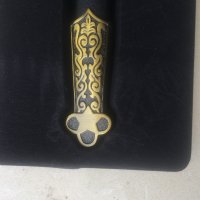 Колекционерски масонски кинжал, змийско острие, KIRS, снимка 5 - Колекции - 40703128